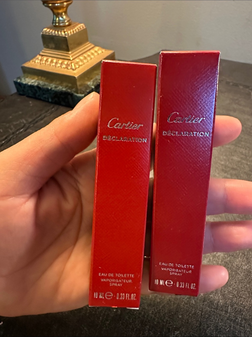 Cartier Déclaration Mini Spray Twin Set - Red